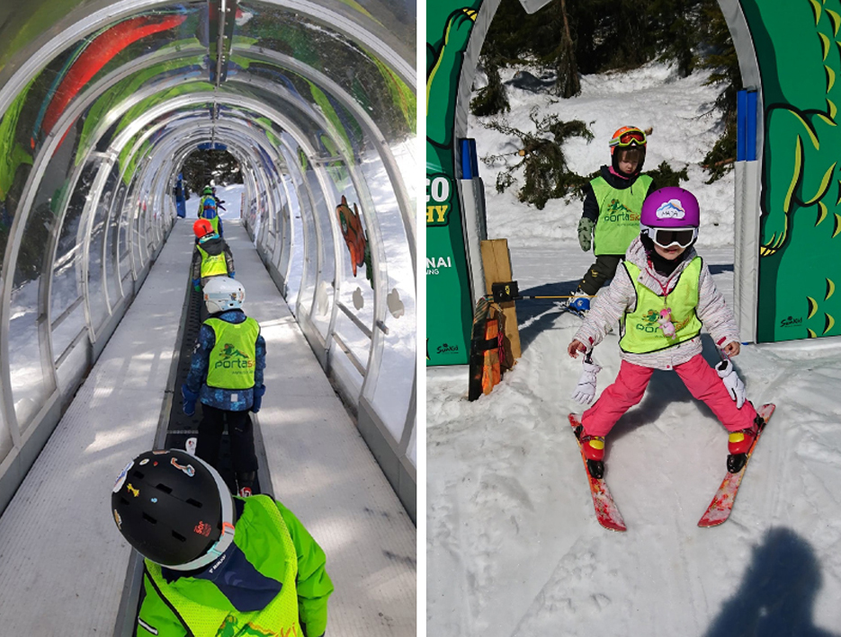 Przedszkole narciarskie Włochy Austria